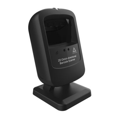 Desktop Wired USB 1D 2D Barcode Qr Code Reader Piattaforma di scansione omnidirezionale di codici a barre