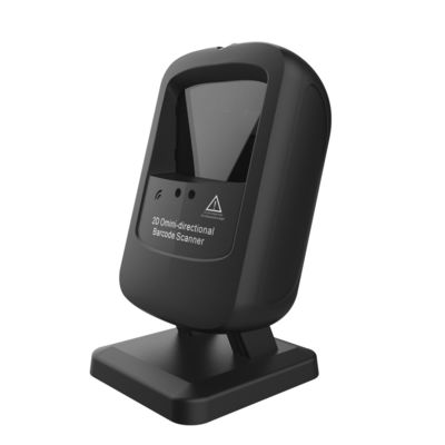 Desktop Wired USB 1D 2D Barcode Qr Code Reader Piattaforma di scansione omnidirezionale di codici a barre