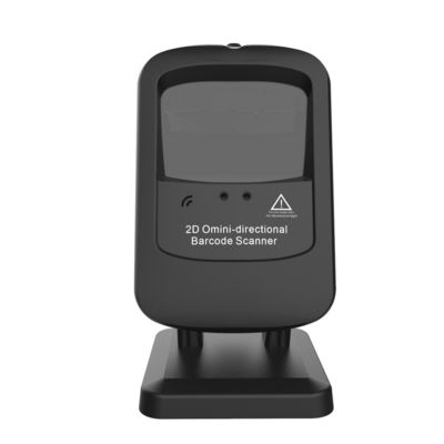 Desktop Wired USB 1D 2D Barcode Qr Code Reader Piattaforma di scansione omnidirezionale di codici a barre