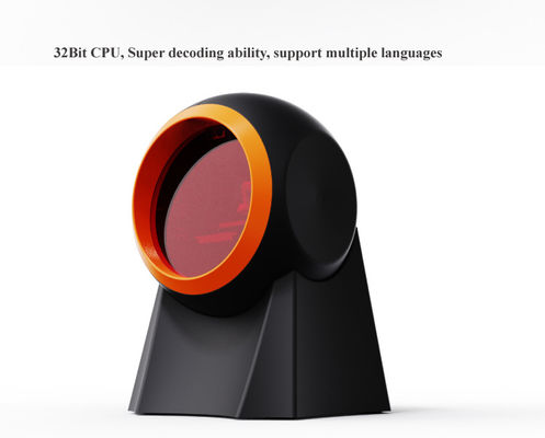 2D Omnidirectional Desktop Barcode Scanner Piattaforma cablata per la lettura rapida nel supermercato
