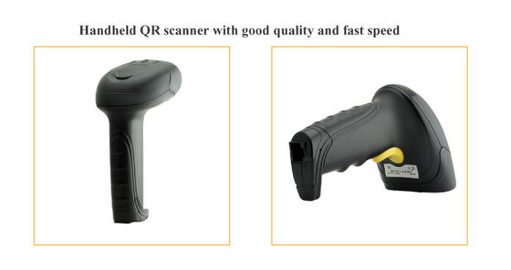 Proteggere IP45 Wired Handheld 2D Barcode Scanner con Wired Computer Code Reading 32 bit CPU