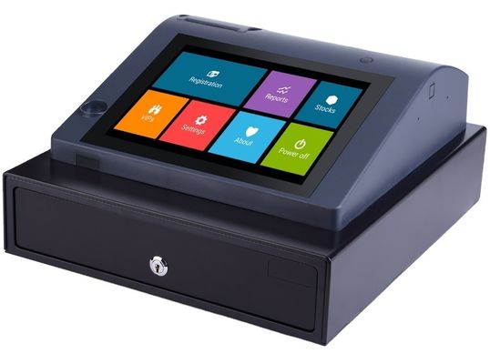 Bimi Android Registro elettronico di cassa con stampante termica da 58 mm e capacità di disco rigido da 8G