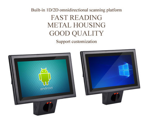 Sistemi POS Windows/Android10.0 con touch screen da 15,6 pollici e scanner di codici a barre integrato