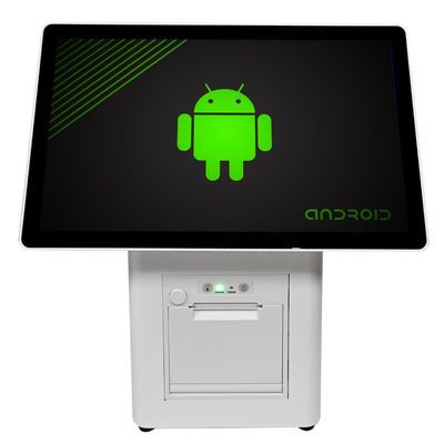 15.6'' Touch Screen POS System con scanner 1D/2D integrato in nero o bianco