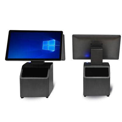 15.6'' Touch Screen POS System con scanner 1D/2D integrato in nero o bianco