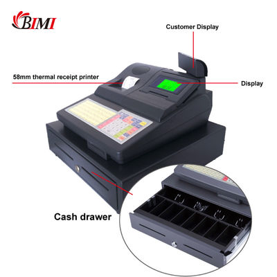 Non touch screen Mini cassa elettronica con stampante termica integrata da 58 mm