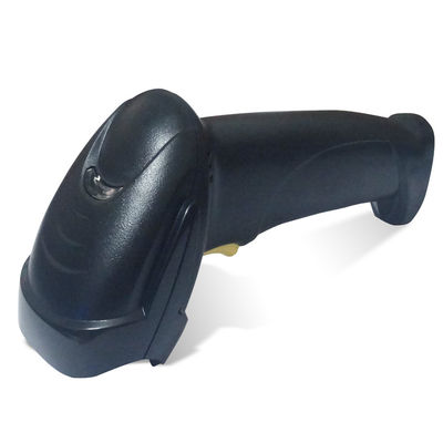 Scanner laser a barre 1D portatile per il commercio al dettaglio e per i supermercati in nero