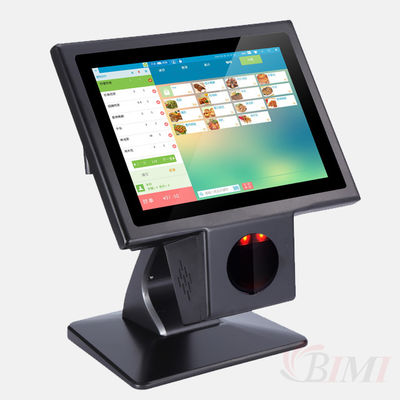 Supermercato Controllore touch screen da 10,1 pollici con scanner a codici a barre integrato e SSD 16G