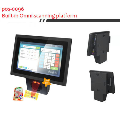 Supermercato Controllore touch screen da 10,1 pollici con scanner a codici a barre integrato e SSD 16G
