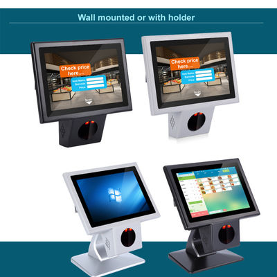 Supermercato Controllore touch screen da 10,1 pollici con scanner a codici a barre integrato e SSD 16G