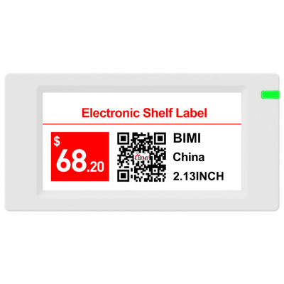 Bimi 4.9inch Digital E-paper Display Etichetta elettronica dello scaffale per i supermercati Windows OS
