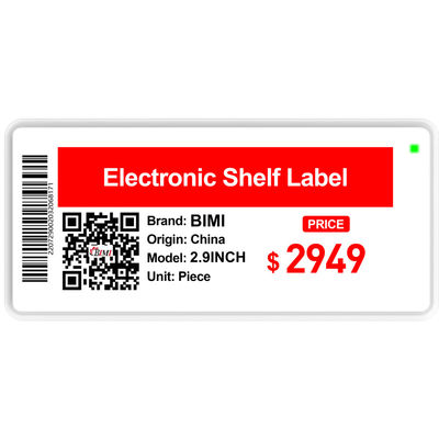 Bimi 4.9inch Digital E-paper Display Etichetta elettronica dello scaffale per i supermercati Windows OS