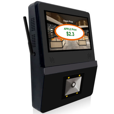 Supermercato 2D Barcode Scanner POS System con display Android da 5 pollici e funzione SDK
