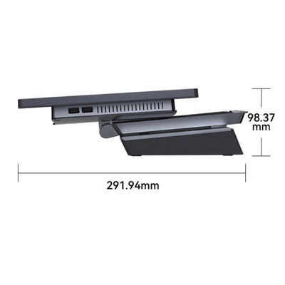 J1800/J1900/I3/I5 Sistemi POS CPU con touch screen pieghevole e corpo in lega di alluminio