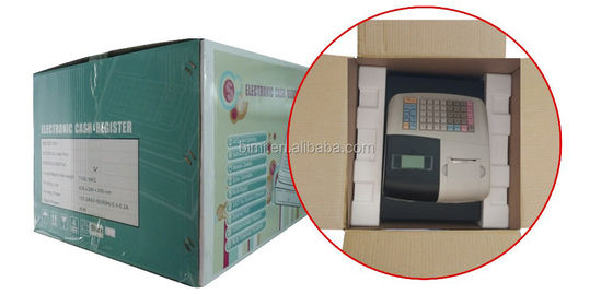 128 mm * 64 mm LCD Clerk Display Mini stampatrice di ricevute termiche per supermercati e ristoranti