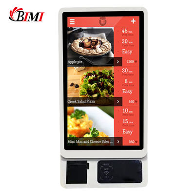 64G SSD Payment Kiosk Machine For Hotel Check In Kiosk Ristorante Pagamento di ordini personali
