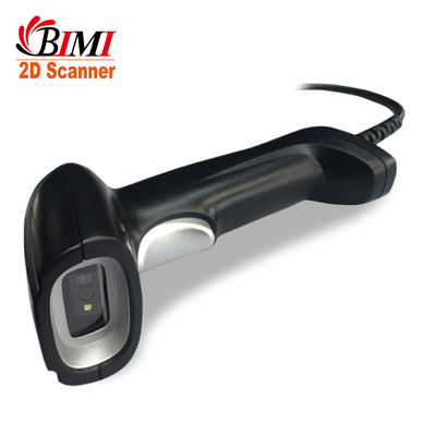 Bimi 2D Barcode Scanner per supermercato o ristorante USB Wired Handheld Barcode Reader