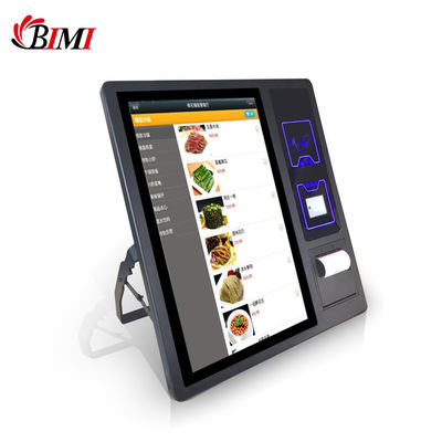 Bimi 21,5 pollici Self-Payment Kiosk con touch screen, stampante termica e scanner 2D