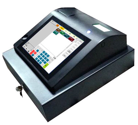 10.1 Registratore di cassa touch screen da 1 pollice con software per stampante e supporto WIFI ECR-0001