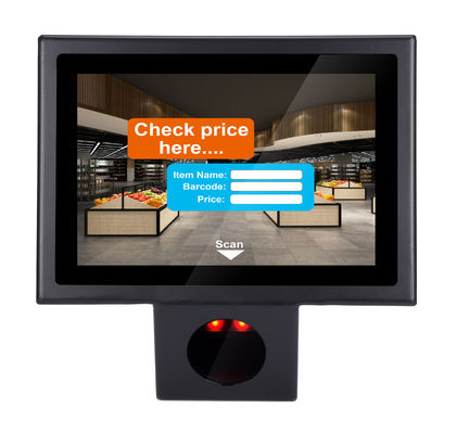 Fashionable 10.1inch Android OS POE Self-Checking Kiosk per Supermercato Certificato ROHS
