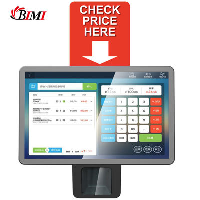 Scanner e lettore di codici a barre Bimi 10,1 pollici Android 7.1 POS Touch Screen