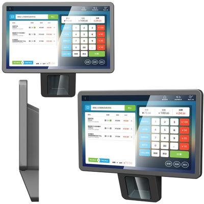 POS Android a contatto capacitivo con scanner laser integrato per la cassa dei supermercati