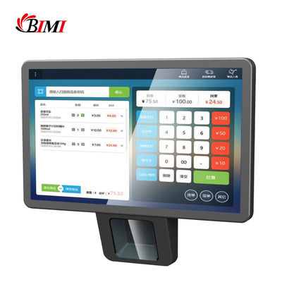 POS Android a contatto capacitivo con scanner laser integrato per la cassa dei supermercati