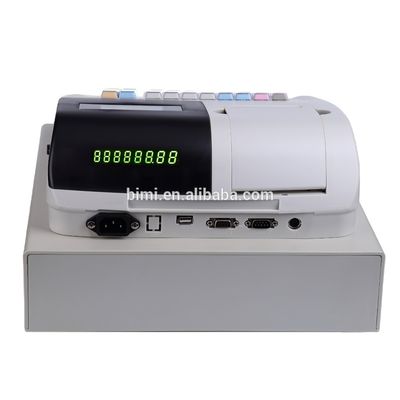 Mini Registratore di cassa elettronico Bimi portatile e facile da usare con cassetto delle banconote