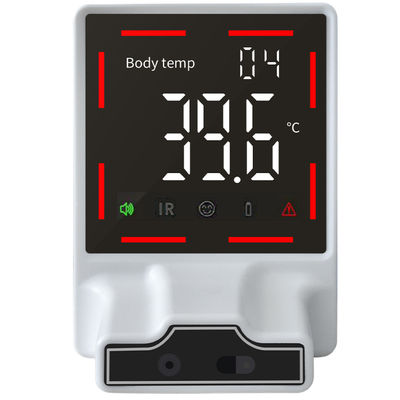Termometro del corpo umano montato a parete con unità di temperatura °C/°F e tempo di misura ≤ 2 s