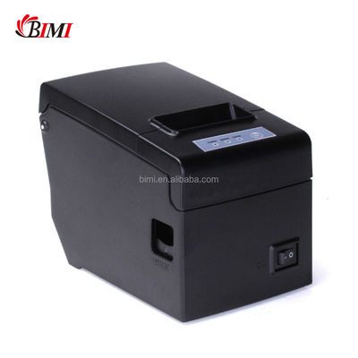 Bimi Compact 58 mm POS Termic Receipt Printer con adattatore integrato in bianco e nero