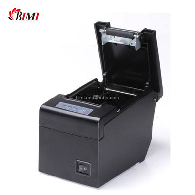 Bimi Compact 58 mm POS Termic Receipt Printer con adattatore integrato in bianco e nero