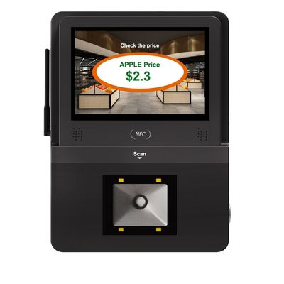 Android TPV da 5 pollici con scanner di codici a barre integrato e capacità di disco rigido da 8 GB/16 GB