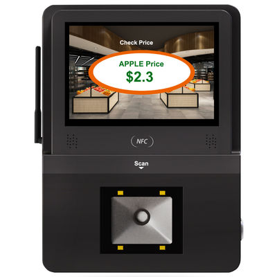 Sistema di controllo del supermercato con touch screen Android da 5 pollici e scanner 1D/2D integrato