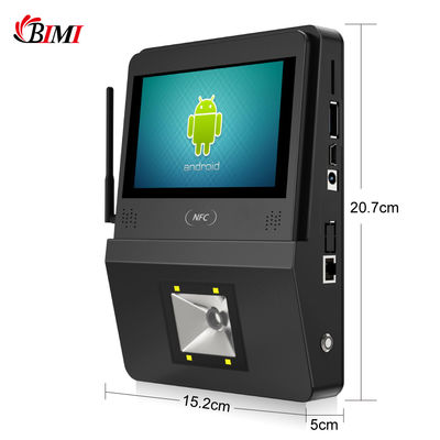 Terminale informativo touch screen da 5 pollici con scanner di codici a barre integrato ed efficienza