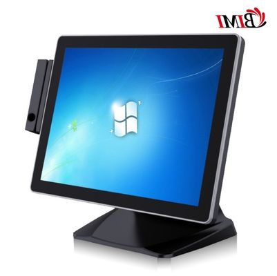 TPV EPOS 15 pollici cassa con 128G SSD e touch screen su supporto in alluminio