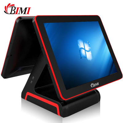 15'' Macchinario di vendita al dettaglio nero o bianco per ristoranti Windows Point of Sale System